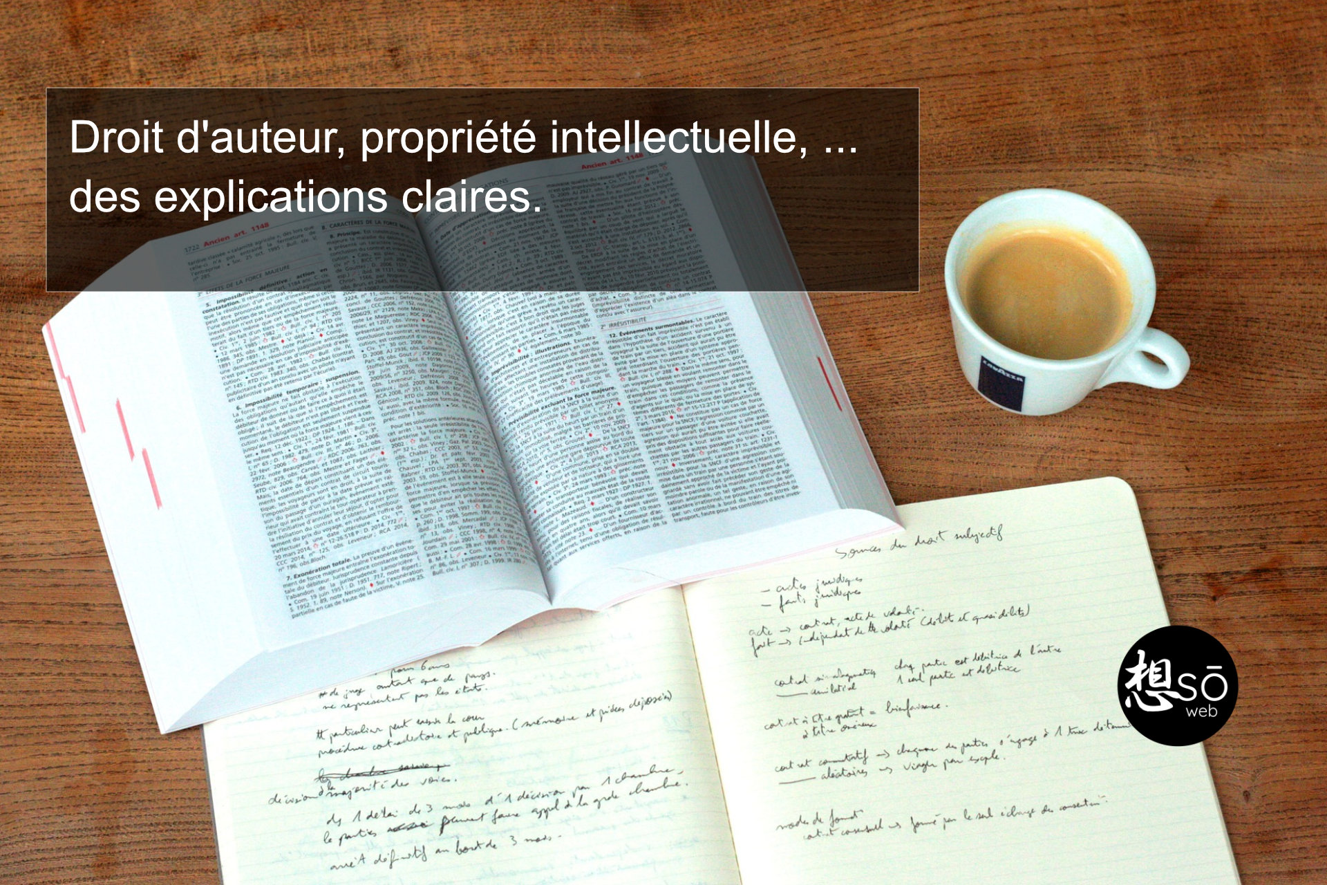 Droit d’auteur, propriété intellectuelle, … des explications claires.