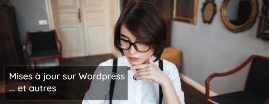 Mises à jour sur Wordpress ... et autres