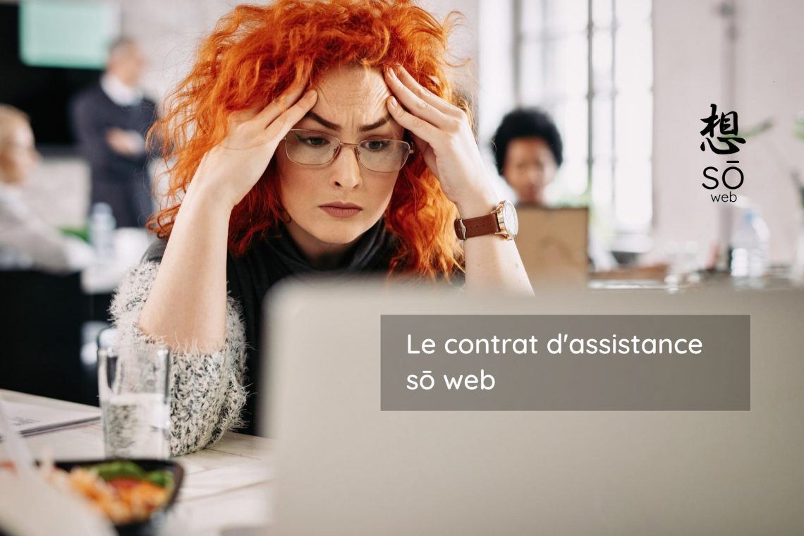 Le contrat d'assistance sō web