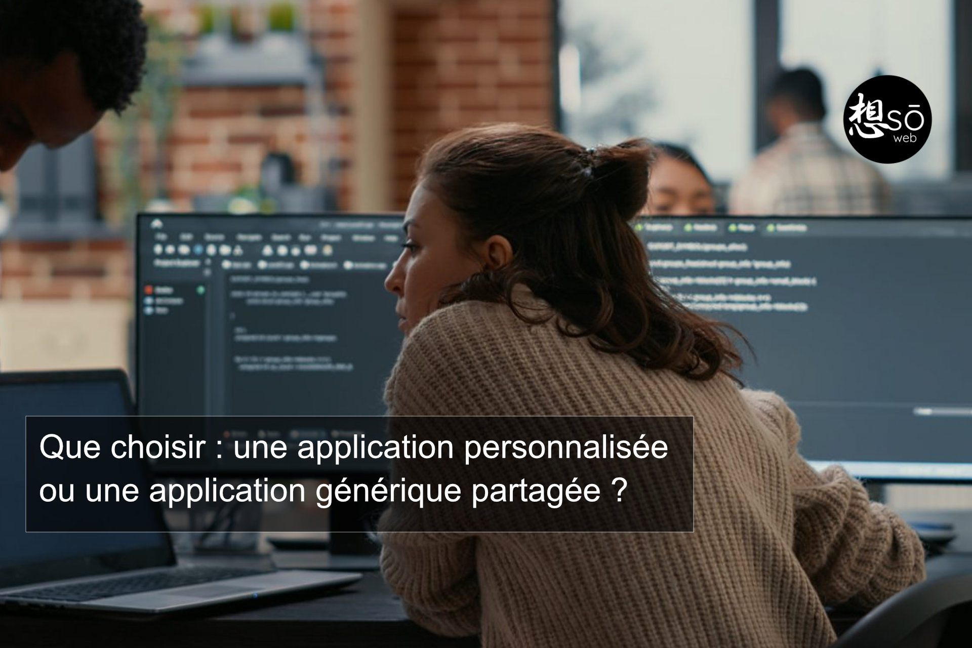 Que choisir ? Une application personnalisée ou application générique partagée ?