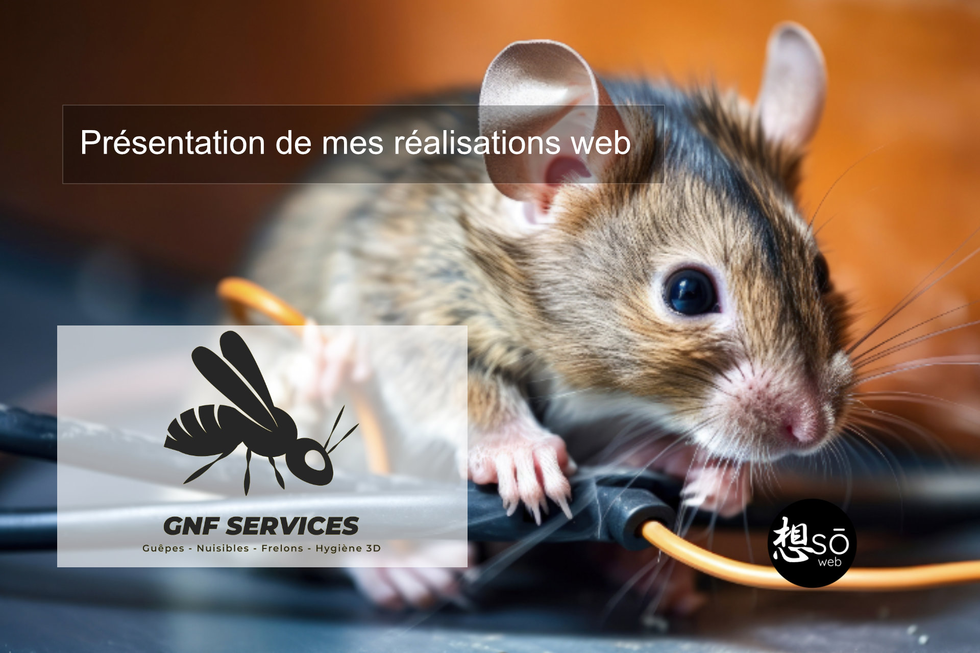Présentation de mes réalisations web : GNF Services