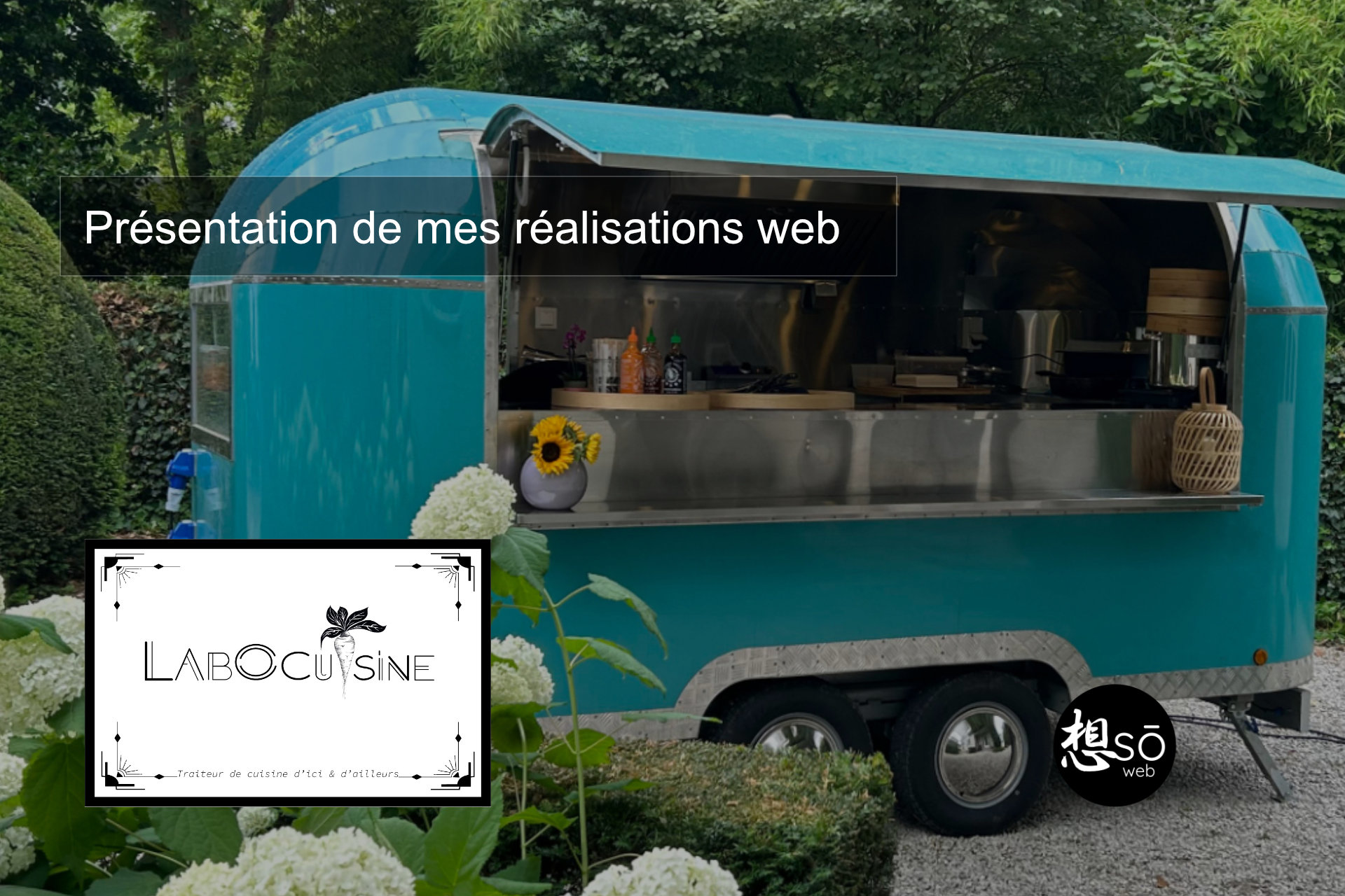 Présentation de mes réalisations web : Labocuisine