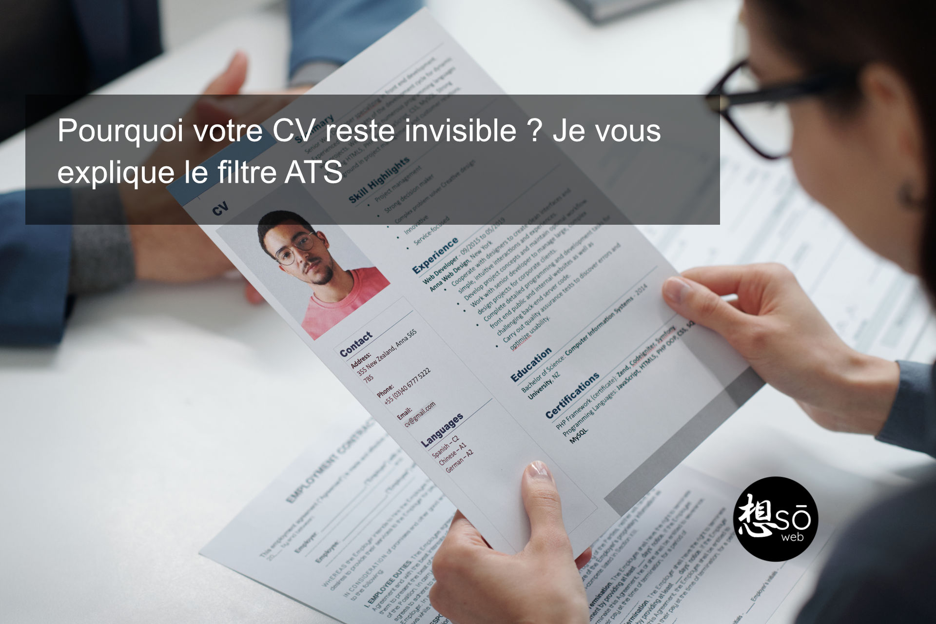 Pourquoi votre CV reste invisible ? Je vous explique le filtre ATS