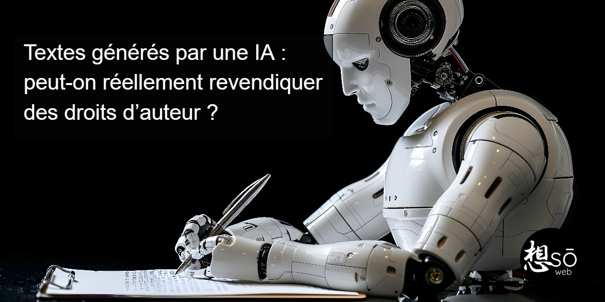 Textes générés par une IA : peut-on réellement revendiquer des droits d’auteur ?